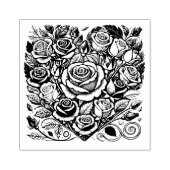 バラ ラバースタンプ (インプリント)