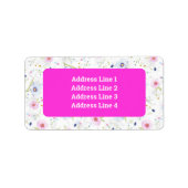 バラ ラベル (正面)