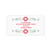 バラ ラベル (正面)