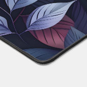 バラ・ラベンダー・ブルー離れズデスクマット デスクマット (コーナー)