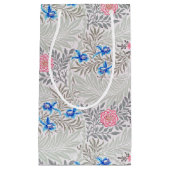 バラ・ラークスパー、ウィリアム・モリス スモールペーパーバッグ (正面)