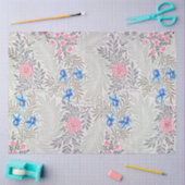 バラ・ラークスパー、ウィリアム・モリス 薄葉紙 (クラフト)