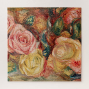 バラ:ルノアール印象派絵画の ジグソーパズル
