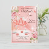 バラ&ロゼ招待状 招待状 (スタンド正面)