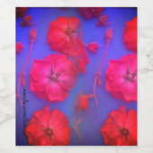 バラ ワインラベル (シングルラベル)