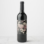 バラ ワインラベル (正面)