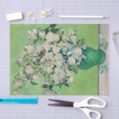 バラ、ヴィンセント・ファン・ゴッホ、デコページ 薄葉紙 (クラフト)