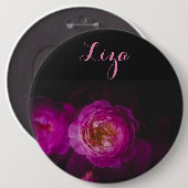 バラ(二重露出バージョン) 缶バッジ (正面&裏面)