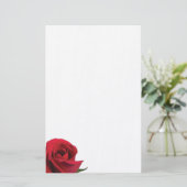 バラ 便箋 (スタンド正面)