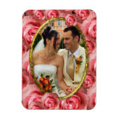 バラ/写真 マグネット (縦)