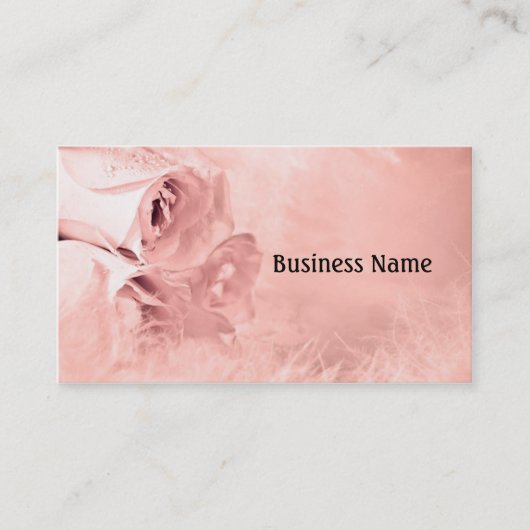 バラ 名刺 (正面)