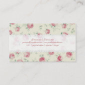 バラ 名刺 (裏面)