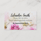 バラ 名刺 (裏面)