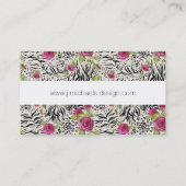 バラ 名刺 (裏面)