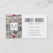 バラ 名刺 (正面)