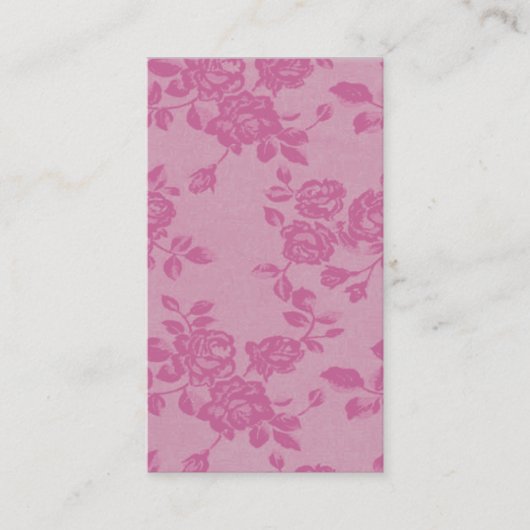 バラ 名刺 (正面)