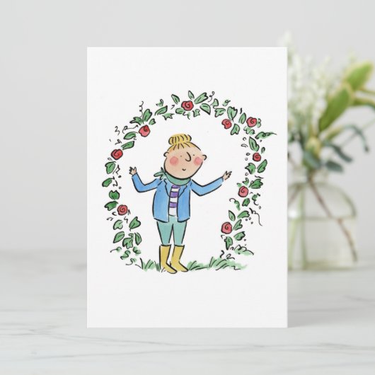 バラ 招待状 (スタンド正面)