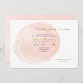 バラ 招待状 (正面/裏面)