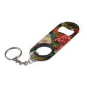 バラ、有名な絵画ルノアール キーホルダー栓抜き (正面アングル)