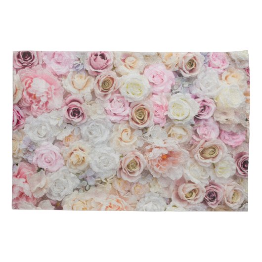 バラ 枕カバー (裏面)