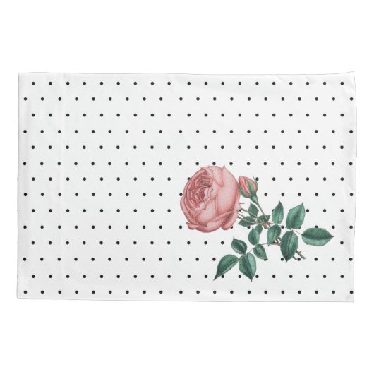 バラ 枕カバー (裏面)