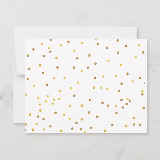 バラ,水玉模様フラワーガールありがとう ノートカード (裏面)