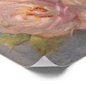 バラ（灰色） ポスター (角)