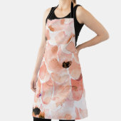 バラ、牡丹離れ、水の色のパターン。 エプロン (インサイチュ)