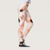 バラ、牡丹離れ、水の色のパターン。 レギンス (右)