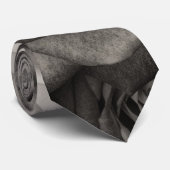 バラ、白黒の写真 ネクタイ (ロール)