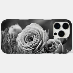 バラ(白黒) iPhone 16 PRO MAXケース