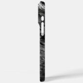 バラ（白黒） Case-Mate iPhoneケース (裏面 / 左)