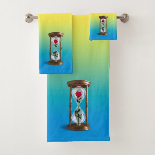バラ（砂時計） バスタオルセット (インサイチュ)