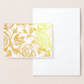 バラ 箔カード (ディスプレー)