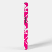 バラ（紋章の）フラ・ダ・リとモノグラム Case-Mate iPhoneケース (裏面 / 右)