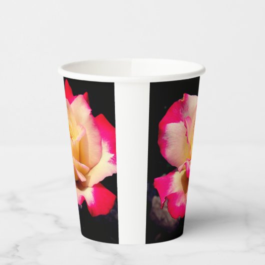 バラ 紙コップ (左)