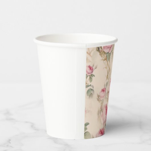 バラ 紙コップ (右)