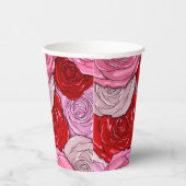 バラ 紙コップ (右)