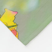 バラ、素敵なバラを手に入れて！ フリースブランケット (角)