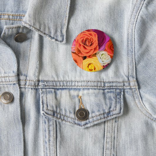 バラ 缶バッジ (インサイチュ)