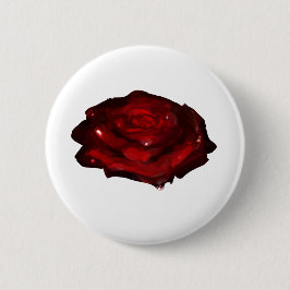 バラ 缶バッジ