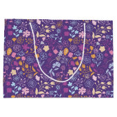 バラ&花びら抱き枕 ラージペーパーバッグ (裏面)