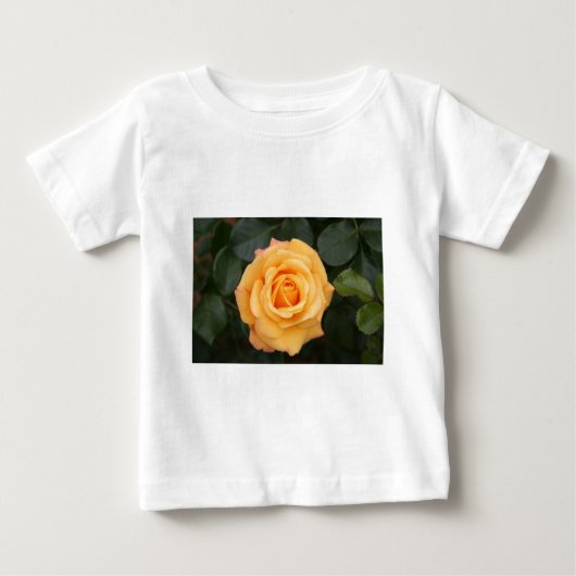 バラ 花 フラワー 愛する人 妻 恋人 カップル ベビーTシャツ (正面)