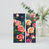 バラ、花、ポストクロッシング ポストカード (スタンド正面)