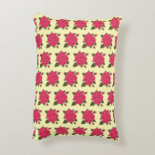 バラ(芽が黄色淡い色の) アクセントクッション (裏面(縦))