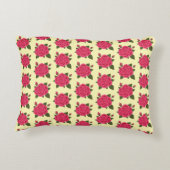 バラ(芽が黄色淡い色の) アクセントクッション (裏面)