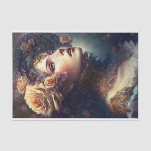 バラ 薄葉紙 (正面)