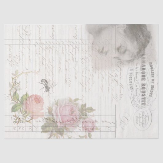 バラ 薄葉紙 (正面)