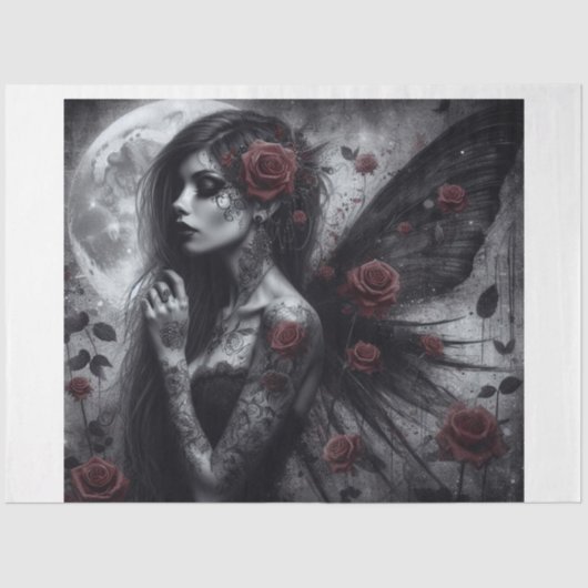 バラ 薄葉紙 (正面)