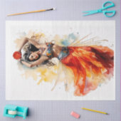 バラ 薄葉紙 (クラフト)